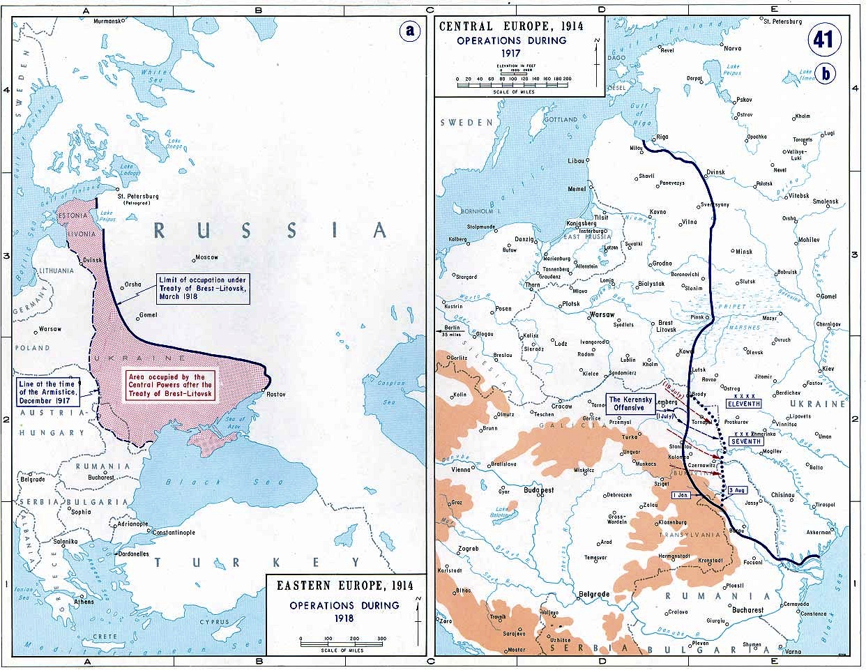 Eastern Front – The Great War, 1914-1918